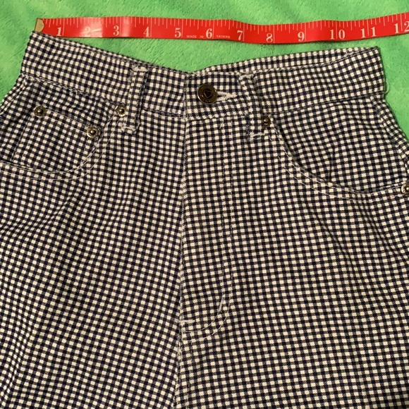 Vintage ♥️Santa fe blues♥️high waist fashionable 100%cotton 5 pockets pants - Picture 8 of 16